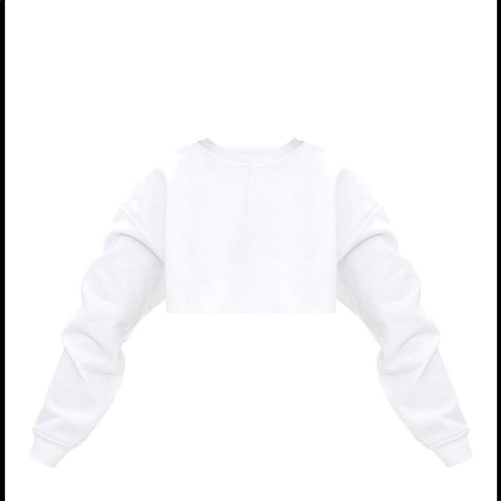 White Ultimate Cropped Sweater